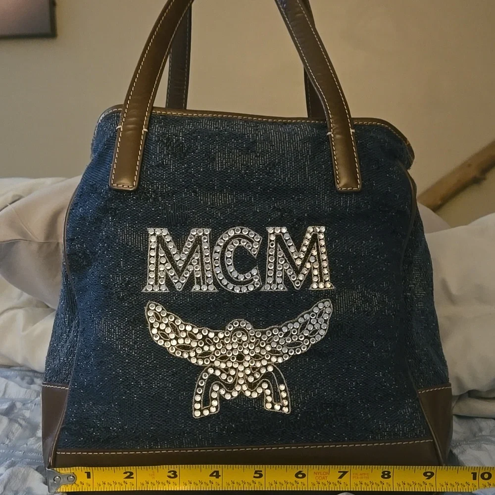 MCM Denim Shoulder Bag - Picture 12 of 16